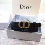 AAA Replica Dior Black Leather Belt Price